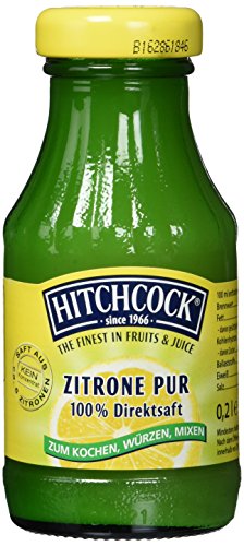 Hitchcock Zitrone Pur, 12er Pack (12 x 200 ml) von Hitchcock