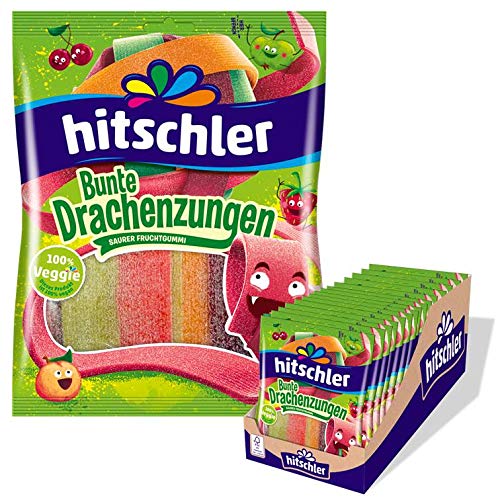 Hitschler - Bunte Drachenzungen (sauer) - 20 x 125g von Hitschler