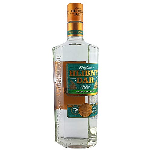 Vodka Hlebnij Dar Grain Sprouts 0,7L ukrainischer Wodka Chlebnij Dar von Hlebnij Dar