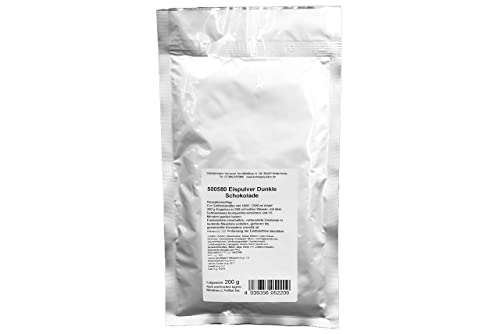 Hobbybäcker Eispulver -Super-Mix- Dunkle Schokolade ► Köstlich-herbes dunkles Schoko-Eis, wie beim Italiener, selbstgemachtes Eis, Eismaschinentauglich, 150g Hobbybäcker Eispulver -Super-Mix- Dunkle Schokolade ► Köstlich-herbes dunkles Schoko-Eis, wie beim Italiener, selbstgemachtes Eis, Eismaschinentauglich, 150g von Hobbybäcker.de
