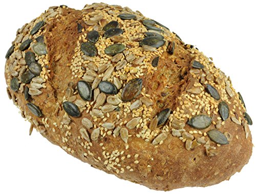 Hobbybäcker Kürbiskernbrot, ► Weizenmischbrot mit Kürbiskernen, Sojaschrot, Leinsamen, Sonnenblumenkernen, 1 kg Hobbybäcker Kürbiskernbrot, ► Weizenmischbrot mit Kürbiskernen, Sojaschrot, Leinsamen, Sonnenblumenkernen, 1 kg von Hobbybäcker.de