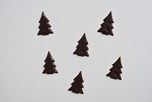 Hobbybäcker.de - Schoko-Aufleger Tannen, Zartbitter 3,5x2,5 cm - 40 Stück Hobbybäcker.de - Schoko-Aufleger Tannen, Zartbitter 3,5x2,5 cm - 40 Stück von Hobbybäcker