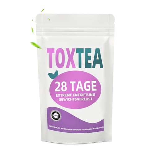 28 Tage Detox Tee – Natürliche Kräutermischung mit Lotusblatt, Wintermelone, Cassia-Samen, Hawthorn & Grüner Tee – Unterstützt den Stoffwechsel und fördert eine gesunde Verdauung von Hobriweto