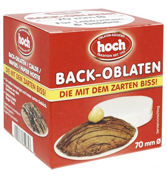 Hoch Backoblaten 70mm Hoch Backoblaten 70mm von Hoch