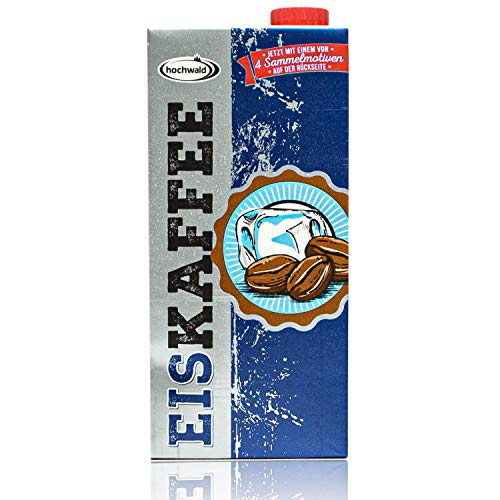 Hochwald - Premium Eiskaffee 1,5% fettarm in 1 Liter Packung - Ice Coffee als Kaltgetränk - Aromatisches Milchgetränk mit Kaffee von Hochwald