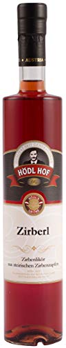 Hödl Hof Zirberl Zirbenlikör | 25% | Gold World Spirits Award 2018 | Zirbenschnaps (0,5 l) von Hödl Hof - Qualität seit Generationen