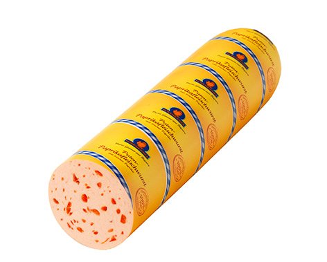 Höhenrainer Puten-Paprika-Fleischwurst, ganze Stange, 1 kg von Höhenrainer Delikatessen GmbH