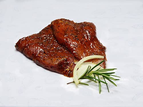 Saftige Puten-Oberkeulen-Steaks mariniert, 1 kg Saftige Puten-Oberkeulen-Steaks mariniert, 1 kg von Höhenrainer Delikatessen GmbH