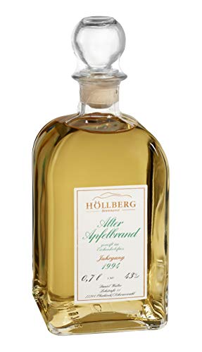 Apfelbrand "Höllberg" 43% vol., Jahrgang 1994, (1 x 0.7 Liter) - Apfelbrand eichenfass von HÖLLBERG
