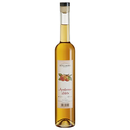 Aprikosen-Likör Höllberg 30% vol., (1 x 0.5 Liter) edler Fruchtlikör ohne Aromastoffe Aprikosen-Likör Höllberg 30% vol., (1 x 0.5 Liter) edler Fruchtlikör ohne Aromastoffe von HÖLLBERG