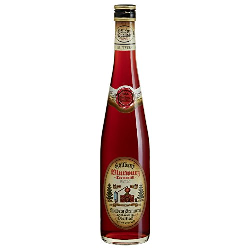 Höllberg Blutwurz 40% vol., (1 x 0,7 Liter) Blutwurz-Schnaps ohne Aromastoffe von HÖLLBERG