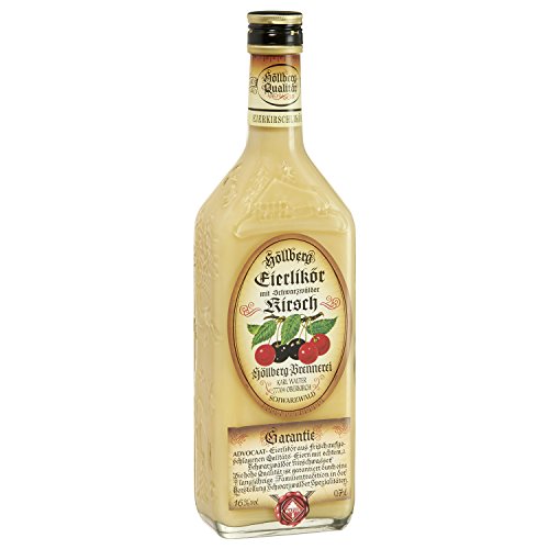 Eierlikör fruchtig Schwarzwälder Kirschwasser Höllberg 16% vol., (1 x 0.7 Liter) ohne Aromastoffe hergestellter Likör aus frischen Eiern Eierlikör fruchtig Schwarzwälder Kirschwasser Höllberg 16% vol., (1 x 0.7 Liter) ohne Aromastoffe hergestellter Likör aus frischen Eiern von HÖLLBERG