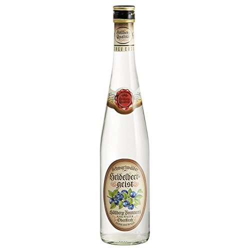 Original Höllberg Heidelbeergeist 40% vol, 0,7 Liter | Premium Obstbrand mit edlem Heidelbeer Aroma | Edelbrand aus Familienbrennerei von HÖLLBERG