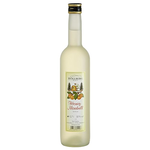 Honig Mirabell"Höllberg" 32% vol, (1 x 0.7l) Nancy Mirabelle verfeinert mit naturreinen Honig von HÖLLBERG