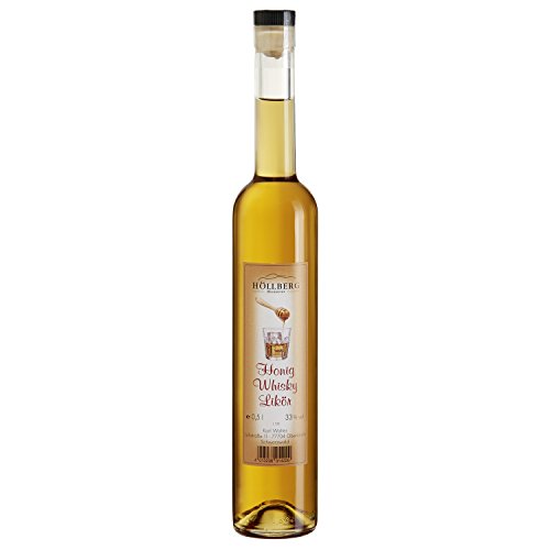 Höllberg Honig Whisky Likör 33% vol. 0.5L | Premium Whiskey mit edlem Honig aus Deutschland von HÖLLBERG