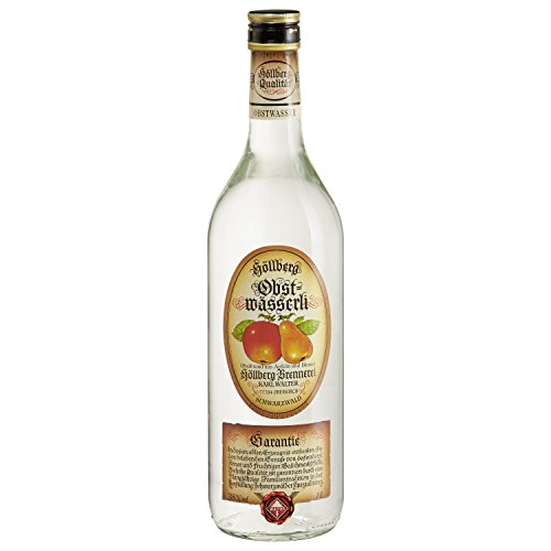 Original Höllberg Obstwasser 38% vol., 1 Liter | Edler Premium Brand aus Deutschland | Das perfekte Geschenk für Männer von HÖLLBERG