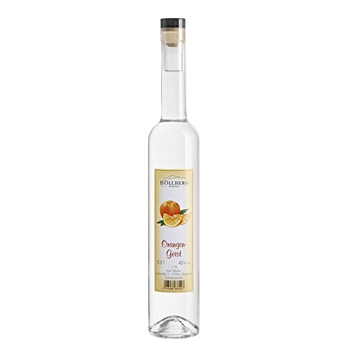 Orangengeist "Höllberg" 42% Vol. (1 x 0,5 Liter) Obst Schnaps ohne Aromastoffe von HÖLLBERG