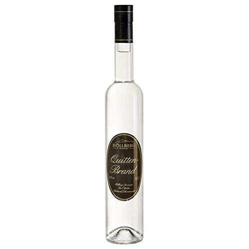 Original Höllberg Quitten Brand 43% vol., 0.5 Liter | Premium Obstbrand mit edlem Quitten Aroma | Edelbrand aus Familienbrennerei von HÖLLBERG