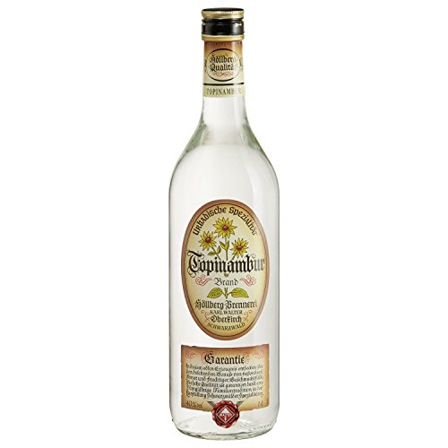 Original Topinambur Höllberg 40% vol, (1 x 1 Liter) edler Brand ohne Aromastoffe | Premium Brand | Edelbrand aus Familienbrennerei von HÖLLBERG