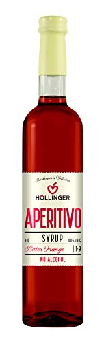 Höllinger Barkeepers Selection Aperitivo Sirup, 0.5L Glas von HÖLLINGER - JUST LOVING NATURE