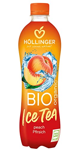 EISTEE-GETRÄNK MIT PFIRSICH BIO 500 ml (PET) - HOLLINGER von Höllinger