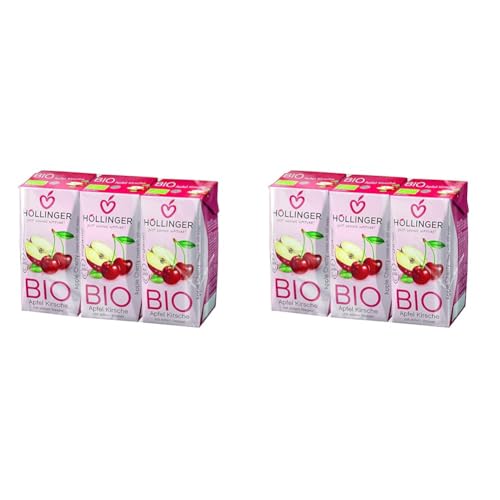 Höllinger Apfel-Kirsche 24x200ml (Packung mit 2) von Höllinger
