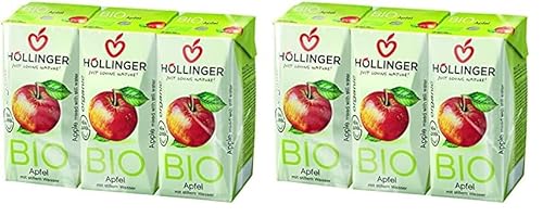 Höllinger BIO Schulsaft Apfel 24x200 ml (Packung mit 2) von Höllinger