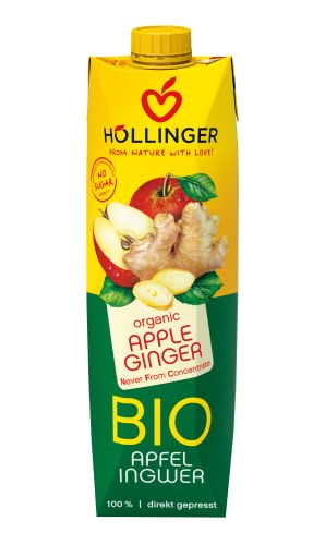 Höllinger BIO Apfel-Ingwersaft, 1000ml von HÖLLINGER - JUST LOVING NATURE