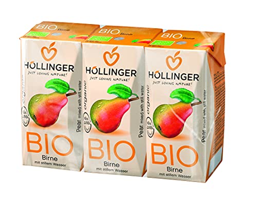 Höllinger Bio Schulsaft Birne 24x200ml von HÖLLINGER - JUST LOVING NATURE