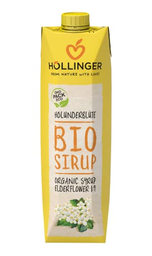 Höllinger Bio Holunderblütensirup, 1000 ml von Höllinger