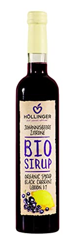 Höllinger Bio Johannisbeer-Zitrone Sirup, 6x0.5L Glas Höllinger Bio Johannisbeer-Zitrone Sirup, 6x0.5L Glas von Höllinger