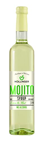 Höllinger Barkeepers Selection Mojito Sirup, 0.5L Glas von HÖLLINGER - JUST LOVING NATURE