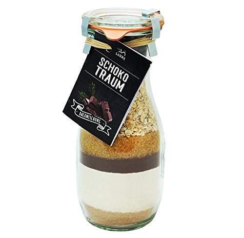 Löbke Hof Backmischung Plätzchen Schoko-Traum, 530ml Weckflasche von Hof Löbke