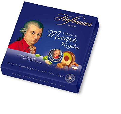 Hofbauer Wien, Mozartkugeln 200 g, Milchschokolade von Hofbauer Wien