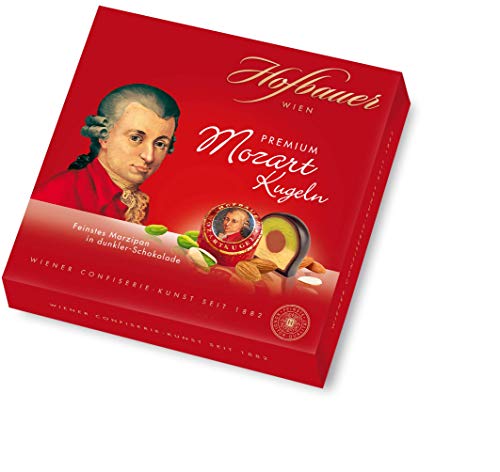 Hofbauer Wien, Mozartkugeln 200 g, Zartbitterschokolade Hofbauer Wien, Mozartkugeln 200 g, Zartbitterschokolade von Hofbauer Wien