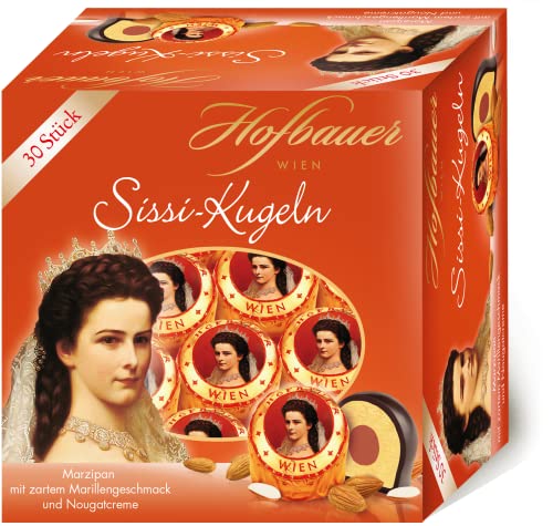 Hofbauer Wien Sissi Kugeln Box 600g (30 Stk.) von Hofbauer Wien