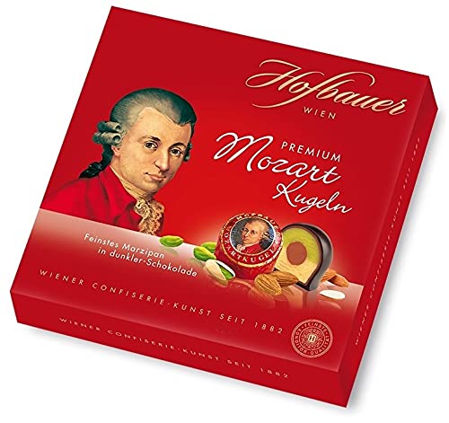 Hofbauer Mozartkugeln in Zartbitter Schokolade 100g Hofbauer Mozartkugeln in Zartbitter Schokolade 100g von Hofbauer