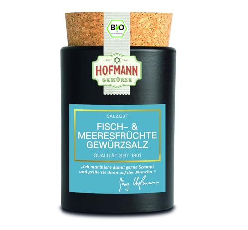 Hofmann Gewürze BIO Fisch & Meeresfrüchte Gewürzsalz, 80g von Hofmann Gewürze