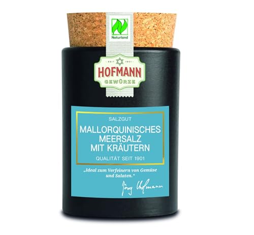 Hofmann Gewürze BIO Naturland Mallorquinisches Meersalz mit Kräutern, 90g Hofmann Gewürze BIO Naturland Mallorquinisches Meersalz mit Kräutern, 90g von Hofmann Gewürze