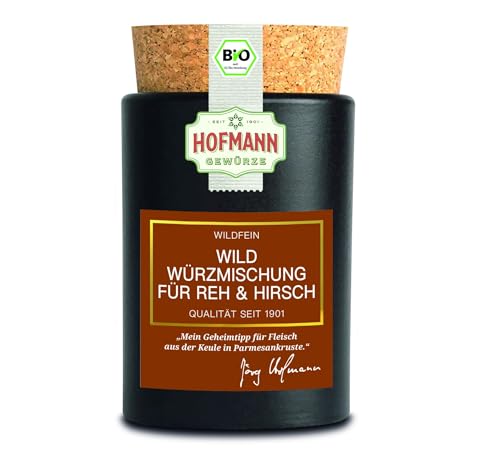 Hofmann Gewürze BIO Wild Würzmischung für Reh & Hirsch, 45g Hofmann Gewürze BIO Wild Würzmischung für Reh & Hirsch, 45g von Hofmann Gewürze