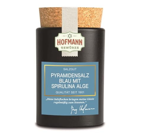 Hofmann Gewürze Salzgut Pyramidensalz Blau mit Spirulina Alge, 55g Hofmann Gewürze Salzgut Pyramidensalz Blau mit Spirulina Alge, 55g von Hofmann Gewürze