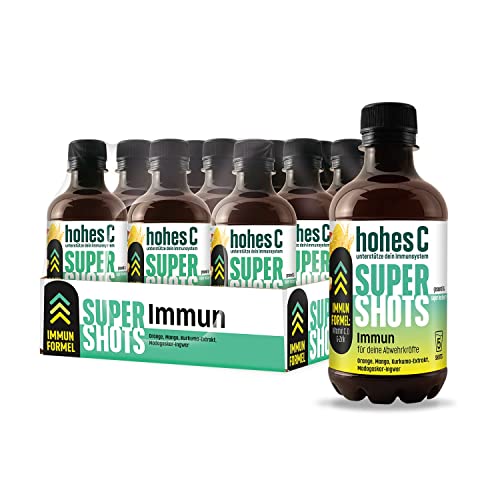 Hohes C Super Shots Immun, 12 x 330ml, Flasche von Hohes C
