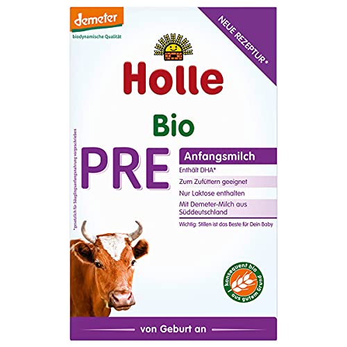 Holle - Pre-Anfangsmilch - 0,4 kg - 5er Pack von Holl