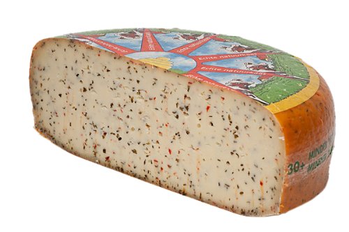30+ Kräuterkäse Gouda der Provence | Premium Qualität | Halber Käse - 5 kilo von Holländisch Gouda Käse