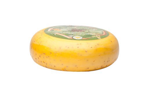 Kräuterkäse Bockshornklee | Premium Qualität | Ganzer Käse - 8,2 kilo von Holländisch Gouda Käse