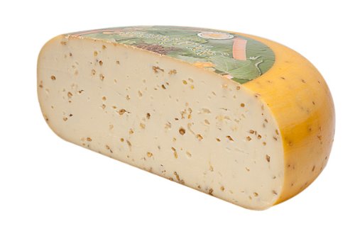 Kräuterkäse Bockshornklee | Premium Qualität | Halber Käse - 4,2 kilo von Holländisch Gouda Käse