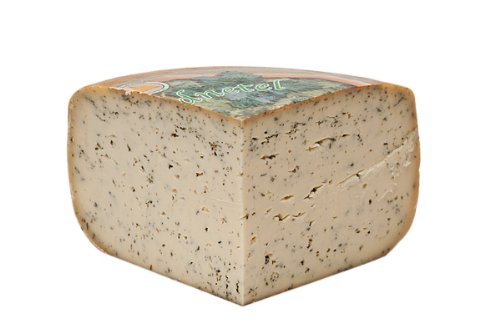 Kräuterkäse Brennessel | Premium Qualität | Viertel Käse - 2,1 kilo von Gouda Cheese Shop
