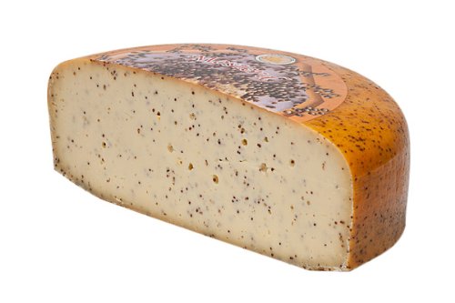 Kräuterkäse Senf | Premium Qualität | Halber Käse - 4,6 kilo von Holländisch Gouda Käse