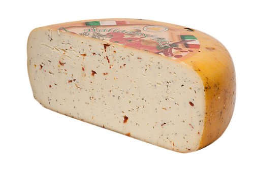 Kräuterkäse Tomate/Olive | Premium Qualität | Halber Käse - 4,2 kilo von Gouda Cheese Shop