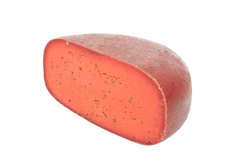 Pesto Käse Rot | Premium Qualität | Halber Käse - 2,3 kilo von Holländisch Gouda Käse